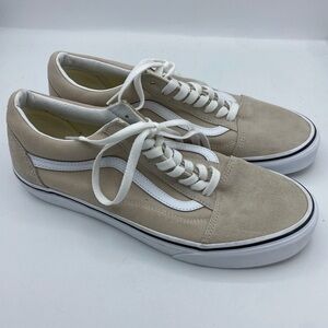 Vans Men’s Old Skool Color Theory French Oak Sneakers suede and canvas men’s 9